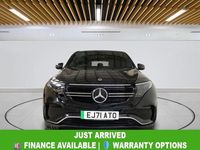 Used Mercedes EQC400 AMG line 300 kW (408 HP) 2021 Black SUV