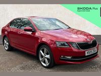 Used Skoda Octavia SE L 187 HP (137 kW) 2019 Red Hatchback