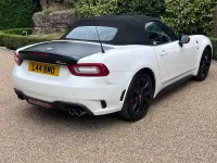 Used Abarth 124 Spider 170 HP (125 kW) 2017 White Cabriolet