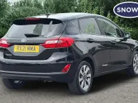 Used Ford Fiesta Trend 95 HP (69 kW) 2021 Black Hatchback