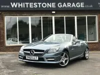 Used Mercedes SLK200 AMG 184 HP (135 kW) 2012 Galenite silver Cabriolet
