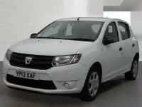 Used Dacia Sandero Ambiance 75 HP (55 kW) 2013 White Hatchback