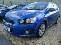 Used Chevrolet Aveo LTZ 2013 Blue Hatchback
