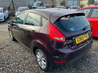 Used Ford Fiesta Zetec 96 HP (70 kW) 2010 Red Hatchback