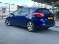 Used Ford Focus Titanium 125 HP (91 kW) 2014 Blue Hatchback