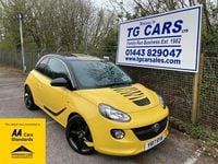 Second-hand Vauxhall Adam Slam 100 CP (73 kW) 2017 Galben Hatchback