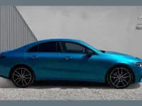New Mercedes CLA180 AMG Line Premium 134 HP (98 kW) 2025 Blue Coupe
