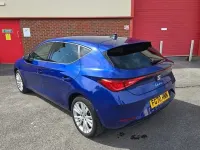 Used Seat Leon SE Dynamic 110 HP (80 kW) 2020 Blue Hatchback
