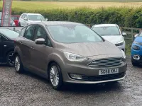 Used Ford C-MAX Titanium 125 HP (91 kW) 2018 Silver MPV