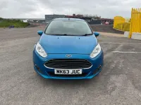 Used Ford Fiesta Zetec 2013 Blue Hatchback