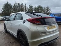 Used Honda Civic Black Edition 2015 White Hatchback