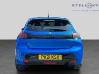 Used Peugeot 208 Allure 99 HP (72 kW) 2021 Blue Hatchback