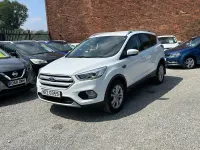 Used Ford Kuga Titanium 150 HP (110 kW) 2018 White SUV
