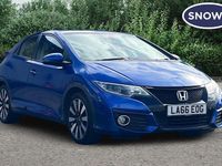 Used Honda Civic SE Plus 141 HP (103 kW) 2016 Blue Hatchback