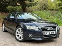 Usado Audi A5 180 HP (132 kW) 2010 Azul Coupé