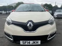 Used Renault Captur Dynamique 90 HP (66 kW) 2014 Cream/orange SUV