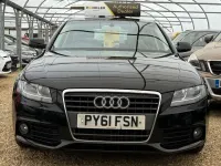 Usado Audi A4 211 CV (155 kW) 2012 Negro Berlina