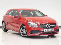 Used Mercedes A180 Executive 122 HP (89 kW) 2016 Red Hatchback