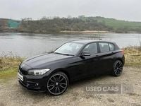 Used BMW 116 Sport Line 2018 Black Hatchback