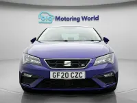 Used Seat Leon FR 131 HP (96 kW) 2020 Blue Hatchback