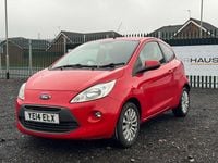 Used Ford Ka Zetec 69 HP (50 kW) 2014 Red Hatchback