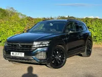 Używany VW Touareg Black Edition 2021 Niebieski SUV