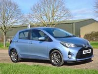Used Toyota Yaris Multidrive S 99 HP (72 kW) 2014 Blue Hatchback