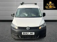 Used VW Caddy 102 HP (75 kW) 2013 White MPV