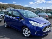 Used Ford B-MAX Zetec 95 HP (69 kW) 2016 Blue MPV