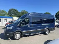 Used Ford Transit 130 HP (95 kW) 2019 Blue Van