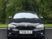 Used BMW 118 Sport Line 150 HP (110 kW) 2018 Black Hatchback
