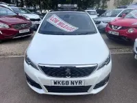 Used Peugeot 308 GT-line 2018 White Hatchback