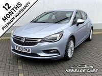 Used Vauxhall Astra Elite 2019 Silver Hatchback