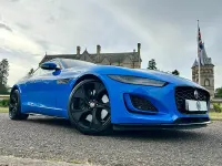 Used Jaguar F-Type Supercharged 450 HP (330 kW) 2021 Blue Coupe