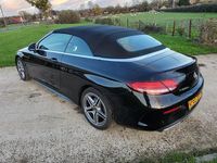 Used Mercedes C220 AMG line 194 HP (142 kW) 2019 Black Cabriolet