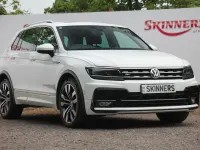 Used VW Tiguan R-line 150 HP (110 kW) 2019 White SUV