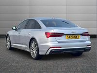 Used Audi A6 Black Edition 200 HP (147 kW) 2020 Silver Sedan