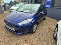 Usado Ford Fiesta Zetec 2017 Azul Utilitario
