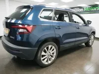 Used Skoda Karoq SE L 150 HP (110 kW) 2019 Blue SUV