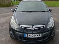 Used Vauxhall Corsa Active 2012 Black Hatchback