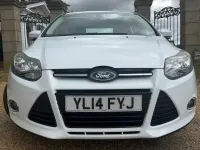Used Ford Focus Titanium 115 HP (84 kW) 2014 White Hatchback
