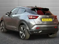 Used Nissan Juke Tekna+ 143 HP (105 kW) 2023 Gun metallic with pearl black roof SUV