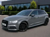 Used Audi A3 Black Edition 190 HP (139 kW) 2018 Grey Sedan