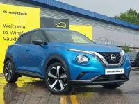 Used Nissan Juke Tekna 114 HP (83 kW) 2020 Blue SUV