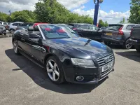 Used Audi A5 Cabriolet S-Line 2012 Black Cabriolet