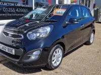 Used Kia Picanto 68 HP (50 kW) 2012 Black Hatchback