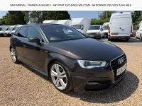 Used Audi A3 Sportback S-Line 150 HP (110 kW) 2014 Brown Hatchback