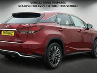 Used Lexus RX450h 2021 Red SUV