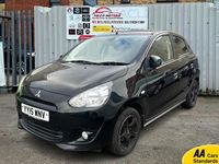 Used Mitsubishi Mirage 79 HP (58 kW) 2015 Black Hatchback