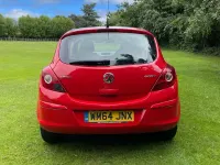 Used Vauxhall Corsa S 65 HP (47 kW) 2014 Red Hatchback
